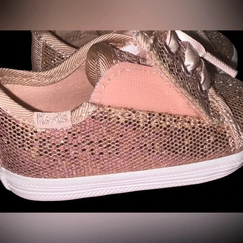 KEDS Kickstart Crib Celebrations Sneaker size 1, color Gold